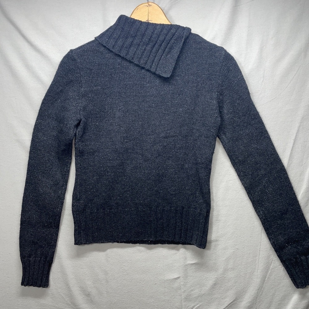 Women's J. Crew Lambswool Alpaca Blend Gray Sweater Size Small - Picture 5 of 5